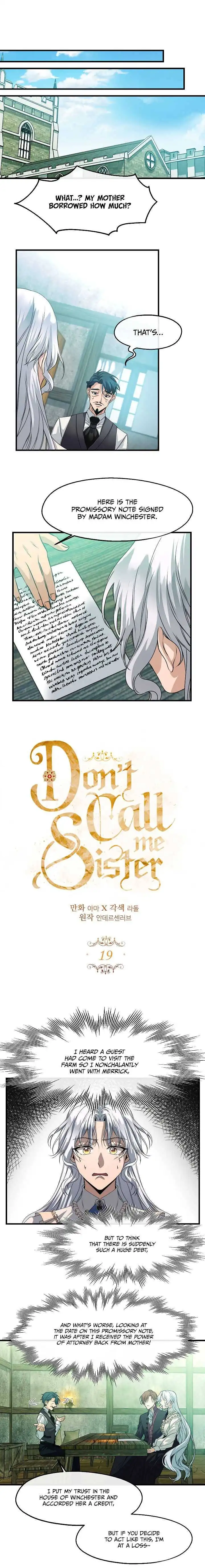 Don't Call Me Sister Chapter 19 2